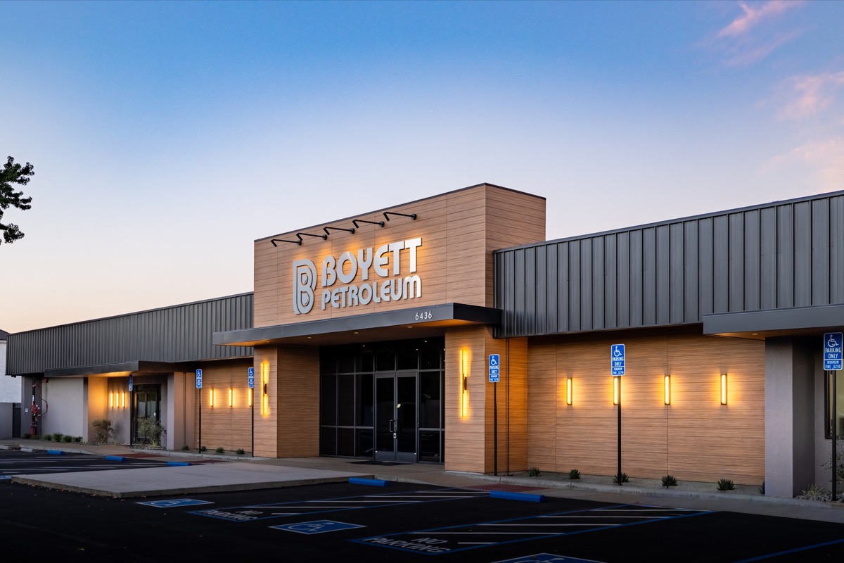 Boyett Petroleum’s new corporate headquarters in Riverbank, California